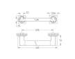 Grohe Allure - Madlo, délka 33 cm, Cool Sunrise 40955GL1
