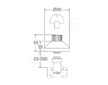 Grohe Atlanta - Vrchní díl podomítkového ventilu, chrom 19841000