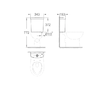 Grohe Bau Ceramic - Splachovací nádrž, 34x15 cm, spodní přívod vody, alpská bílá 39436000
