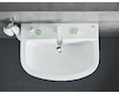 Grohe Bau Ceramic - Umyvadlo 61x44 cm, s přepadem, 1 otvor pro baterii, alpská bílá 39421000