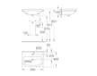 Grohe Bau Ceramic - Umyvadlo nábytkové 56x40 cm, s přepadem, otvor pro baterii, alpská bílá 39422000
