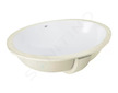 Grohe Bau Ceramic - Umyvadlo zápustné 56x42 cm, s přepadem, alpská bílá 39423000