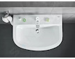 Grohe Bau Ceramic - Umývátko 45x35 cm, s přepadem, 1 otvor pro baterii, alpská bílá 39424000