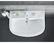 Grohe Bau Ceramic - Umývátko 45x35 cm, s přepadem, 1 otvor pro baterii, alpská bílá 39424000