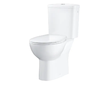 Grohe Bau Ceramic - WC kombi set s nádržkou a sedátkem softclose, rimless, alpská bílá 39496000