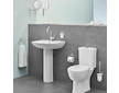 Grohe Bau Ceramic - WC kombi set s nádržkou a sedátkem softclose, rimless, alpská bílá 39496000