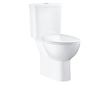 Grohe Bau Ceramic - WC kombi set s nádržkou a sedátkem softclose, rimless, alpská bílá 39604000