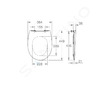 Grohe Bau Ceramic - WC sedátko Slim, SoftClose, alpská bílá 39898000