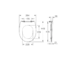 Grohe Bau Ceramic - WC sedátko Slim, SoftClose, alpská bílá 39898000