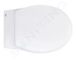 Grohe Bau Ceramic - Závěsné WC, Rimless, alpská bílá 39427000