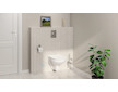 Grohe Bau Ceramic - Závěsné WC se sedátkem Slim, softclose, rimless, alpská bílá 39899000