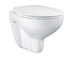 Grohe Bau Ceramic - Závěsné WC se sedátkem SoftClose, rimless, alpská bílá 39351000