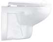 Grohe Bau Ceramic - Závěsné WC se sedátkem SoftClose, rimless, alpská bílá 39351000