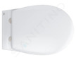 Grohe Bau Ceramic - Závěsné WC se sedátkem SoftClose, rimless, alpská bílá 39351000