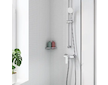 Grohe BauCosmopolitan - Drátěná rohová polička 16x20 cm, chrom 40664001