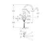 Grohe BauCurve - Dřezová baterie, chrom 31231001