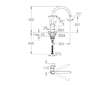 Grohe BauCurve - Dřezová baterie, chrom 31536001