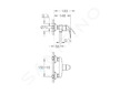 Grohe BauCurve - Sprchová baterie, chrom 23631000