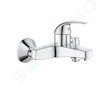 Grohe BauCurve - Vanová baterie, chrom 23599000