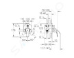 Grohe BauCurve - Vanová baterie pod omítku, s tělesem, chrom 29043000