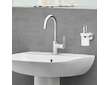 Grohe BauEdge - Umyvadlová baterie s výpustí, chrom 23760000
