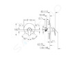 Grohe BauFlow - Sprchová baterie pod omítku, s tělesem, chrom 29112000