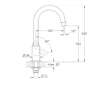 Grohe BauLoop - Dřezová baterie, chrom 31222000