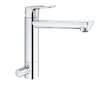 Grohe BauLoop - Dřezová baterie s uzavíracím ventilem, chrom 31713000