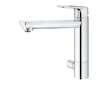 Grohe BauLoop - Dřezová baterie s uzavíracím ventilem, chrom 31713000