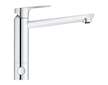 Grohe BauLoop - Dřezová baterie s uzavíracím ventilem, chrom 31713000