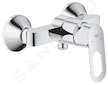 Grohe BauLoop - Páková sprchová baterie, chrom 23340000