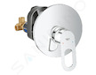 Grohe BauLoop - Sprchová baterie pod omítku, s tělesem, chrom 29080000