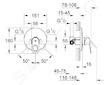 Grohe BauLoop - Sprchová baterie pod omítku, s tělesem, chrom 29080000