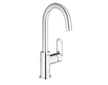 Grohe BauLoop - Umyvadlová baterie s výpustí a otočným výtokem, chrom 23763000