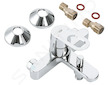 Grohe BauLoop - Vanová baterie, chrom 23341000