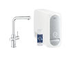 Grohe Blue Home - Dřezová baterie Connected s výsuvnou koncovkou, s chladícím zařízením a filtrací, chrom 31927001