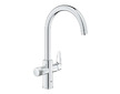 Grohe Blue Pure - Dřezová baterie BauCurve s filtrační funkcí, chrom 30580000