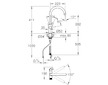 Grohe Blue Pure - Dřezová baterie BauCurve s filtrační funkcí, chrom 30580000