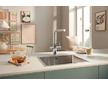 Grohe Blue Pure - Dřezová baterie Minta s filtrační funkcí a výsuvnou koncovkou, chrom 30590000