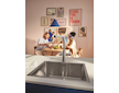 Grohe Blue Pure - Dřezová baterie Minta s filtrační funkcí a výsuvnou koncovkou, supersteel 30601DC0