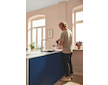 Grohe Blue Pure - Dřezová baterie Minta s filtrační funkcí a výsuvnou koncovkou, supersteel 30601DC0