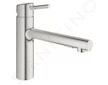 Grohe Concetto - Páková dřezová baterie, supersteel 30273DC1