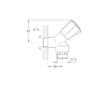 Grohe Costa L - Připojovací ventil pro pračku, chrom 30008001