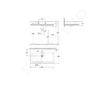 Grohe Cube Ceramic - Umyvadlo 80x49 cm,s přepadem, otvor pro baterii, PureGuard, alpská bílá 3946900H