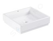 Grohe Cube Ceramic - Umyvadlo bez přepadu, 50x47 cm, PureGuard, alpská bílá 3948100H