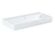 Grohe Cube Ceramic - Umyvadlo s přepadem, 100x49 cm, PureGuard, alpská bílá 3947500H