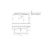 Grohe Cube Ceramic - Umyvadlo s přepadem, 100x49 cm, PureGuard, alpská bílá 3947500H