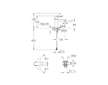 Grohe Dice - Umyvadlová baterie s výpustí Push-Open, chrom 1018570000
