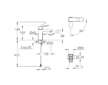 Grohe Dice - Umyvadlová baterie s výpustí Push-Open, studený start, matná černá 1018612430