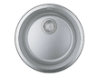 Grohe  - Dřez K200, průměr 44 cm, kartáčovaná nerez ocel 31720SD0